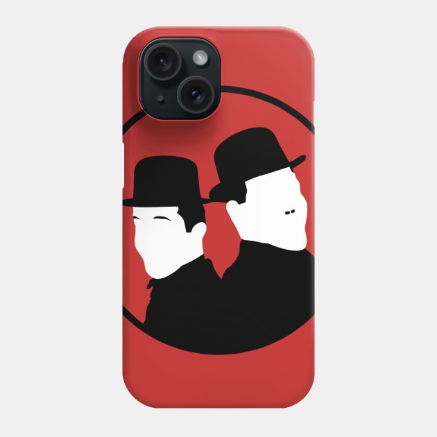 Laurel and Hardy Phone Case by ProxishDesigns