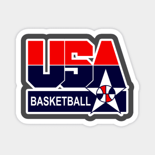 USA Bball America Basketball Magnet