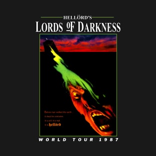 Hellord's Lords Of Darkness 1987 World Tour T-Shirt