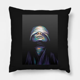 girl sadness Pillow