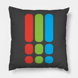 RGB/Clean lines Pillow