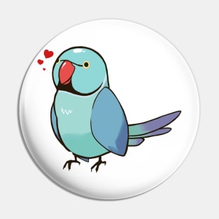 Ringneck Parakeet 2 Pin