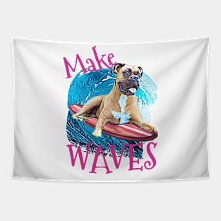 WAVES Boxer Tapestry