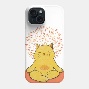 Yoga Cat Fish Meditation Phone Case