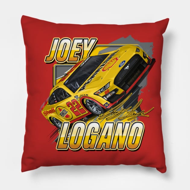 Joey Logano Blister Pillow by art.Hamdan