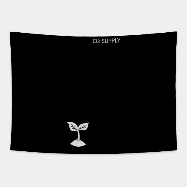 Plant o2 Supply Tapestry by Insomnia_Project