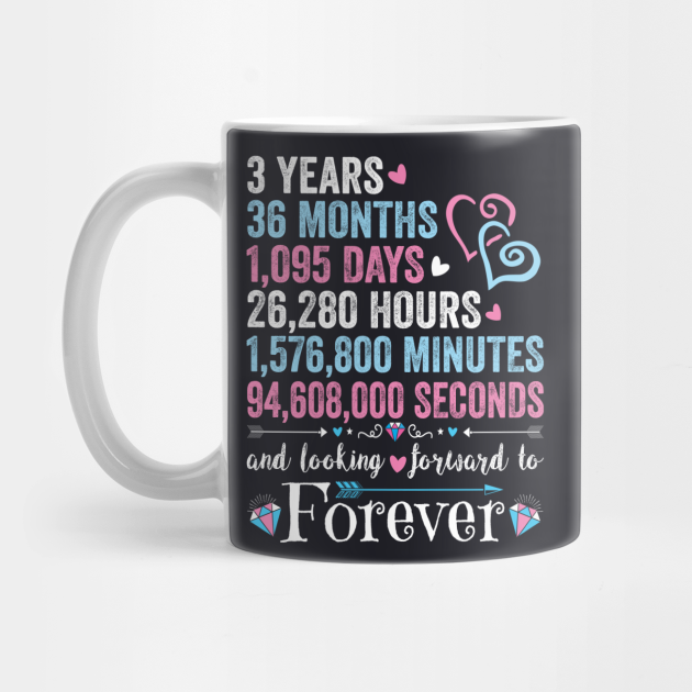 3rd wedding anniversary for him