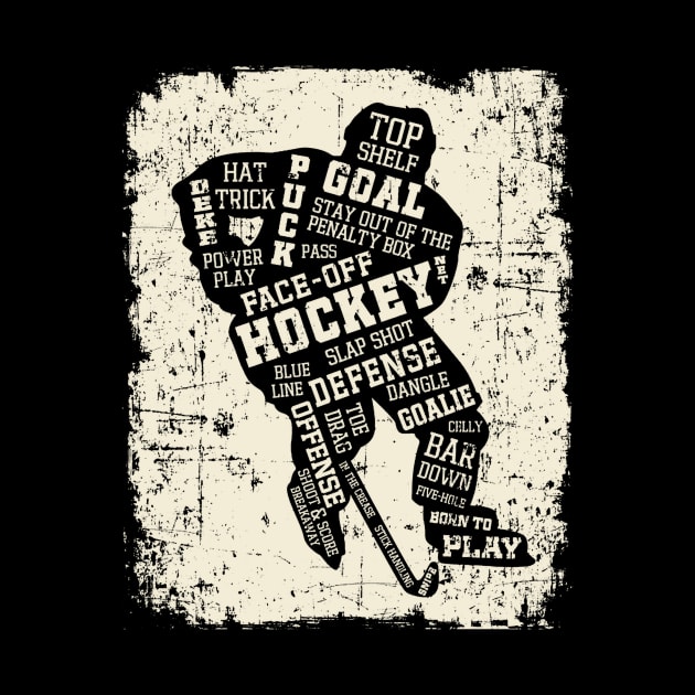 Play Hockey Canvas by TeeSky