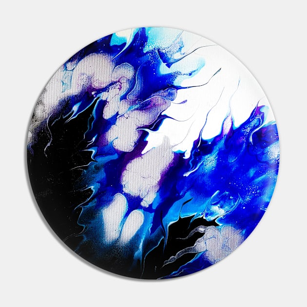 "Balance" Acrylic fluid art painting Pin by AngelBabysArt