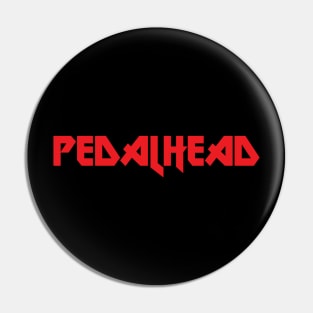 Mountain Biking PedalHead graphic Pin