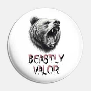 Beastly valor-Bear fangs Pin