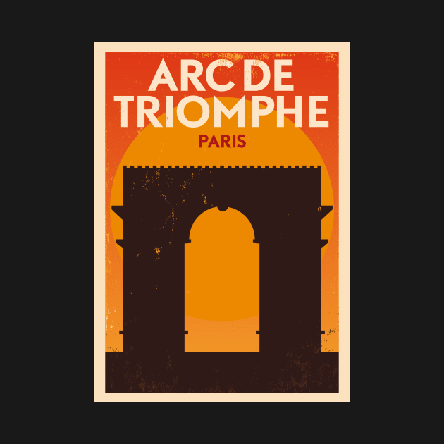 Paris Poster Design by kursatunsal