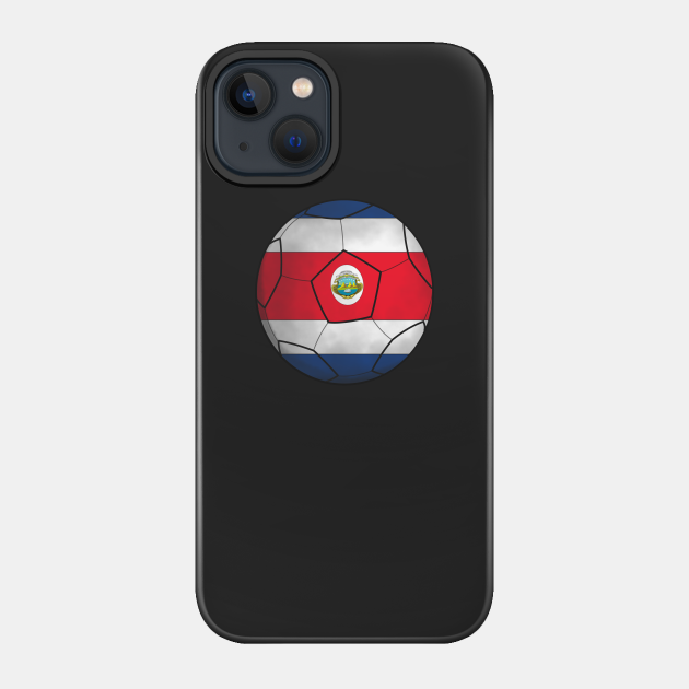 costa rica football - Costa Rica - Phone Case