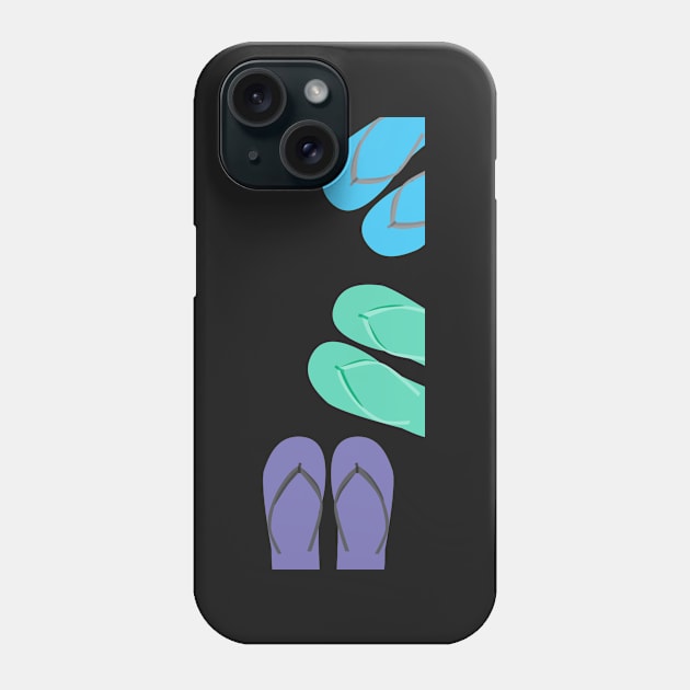 Flip flops Phone Case by sigdesign