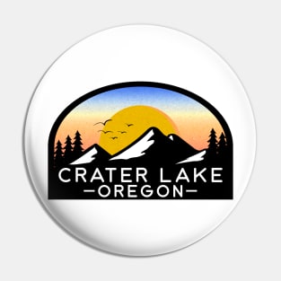 Crater Lake National Park Oregon Hiking Pin