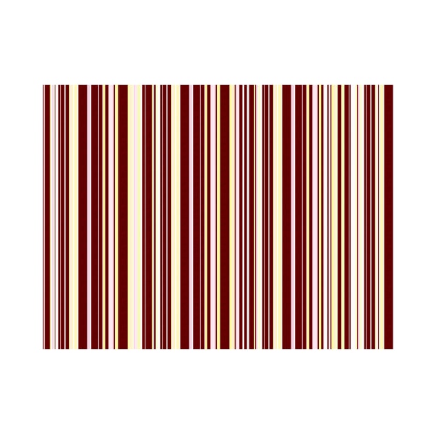 Burgundy Pinstripe by bywhacky