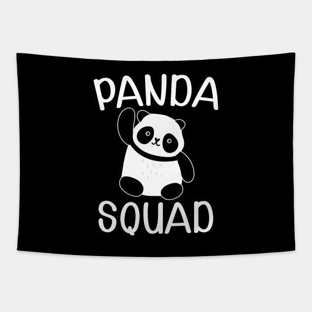 Panda Squad Tapestry by KC Happy Shop