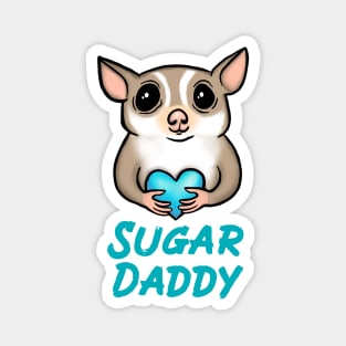 Sugar Daddy, Blue, for Sugar Glider Lovers Magnet