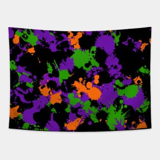 Witch's Paint Splatter Tapestry