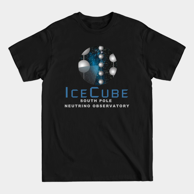 Disover IceCube Logo - Icecube Neutrino Observatory - T-Shirt