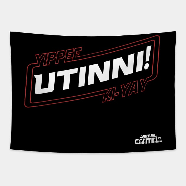 Utini Hard Tapestry by Virtual Cantina 