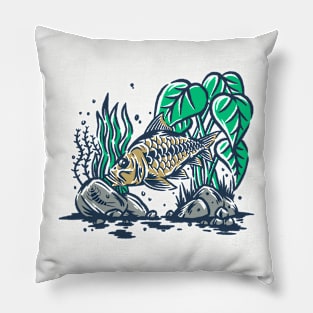 Fat fish Pillow