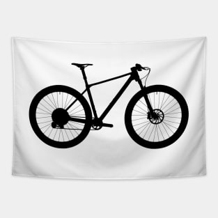 Canyon Exceed Mountain Bike Silhouette Tapestry