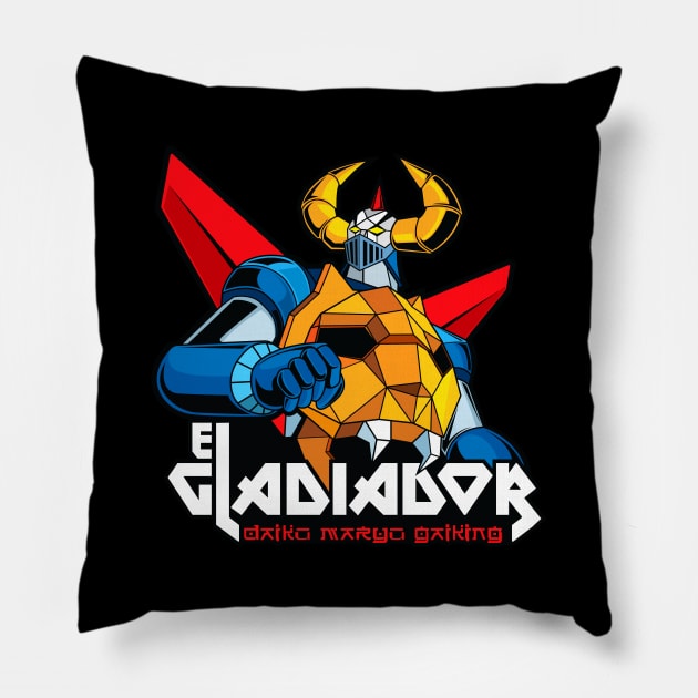 Gaiking Pillow by santanafirpo