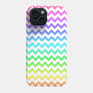 Rainbow Chevron pattern Phone Case