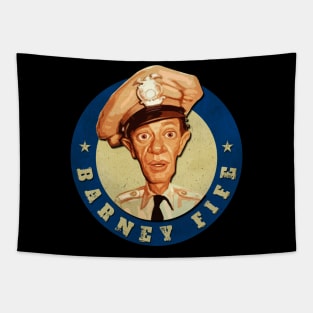 Keeping Mayberry Safe Barney Fife Law Enforcement Shirt Tapestry