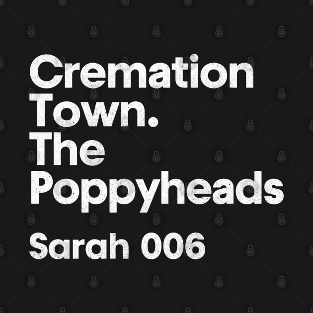 Sarah 006 - Cremation Town - Minimalist Fan Design by saudade