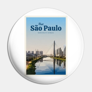 Visit São Paulo Pin