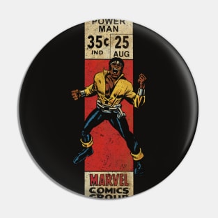 Power Man corner box Pin