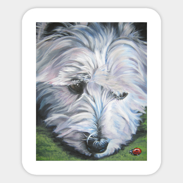 West Highland Terrier Fine Art Painting West Highland Terrier
