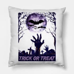 Trick Or Treat tee design birthday gift graphic Pillow