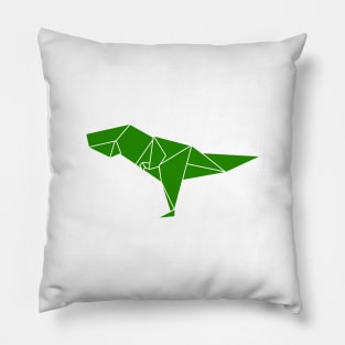 Origami T-Rex Pillow