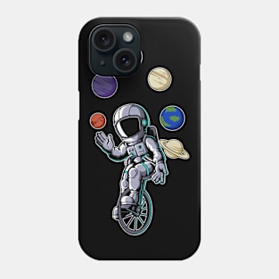 Astronaut Circus Cyclist Phone Case