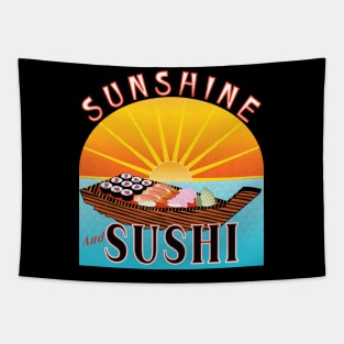 Sunshine and Sushi Tapestry