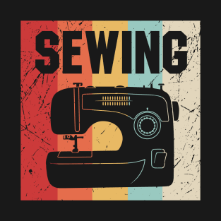 Sewing Vintage Retro T-Shirt