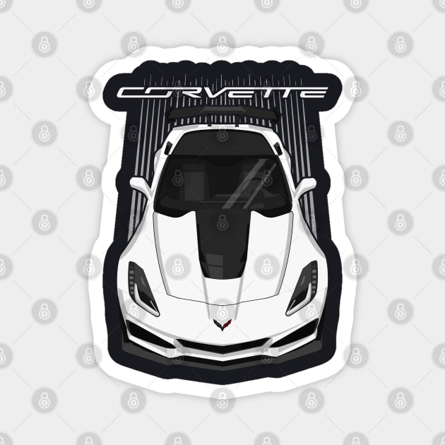 Corvette C7 ZR1 - White Magnet by V8social