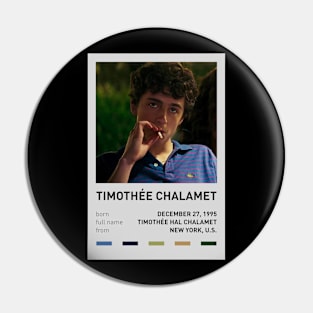 Timothée Chalamet Pin