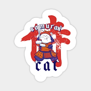 SAMURAI CAT Magnet