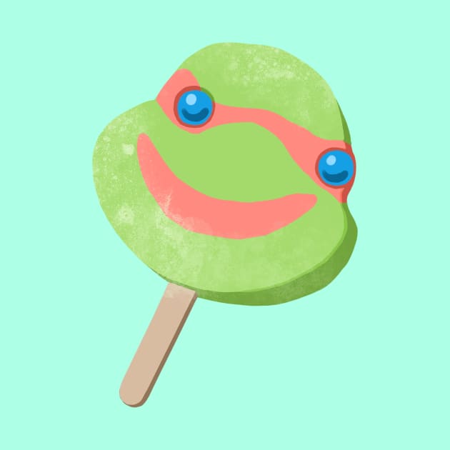 Turtles Popsicle by waveformUSA