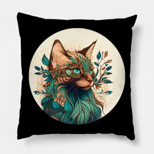 Beautiful Cat Boho - Love Cats Pillow