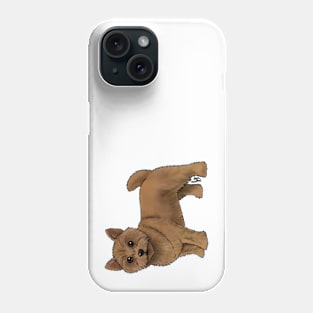 Dog - Norwich Terrier - Red Phone Case