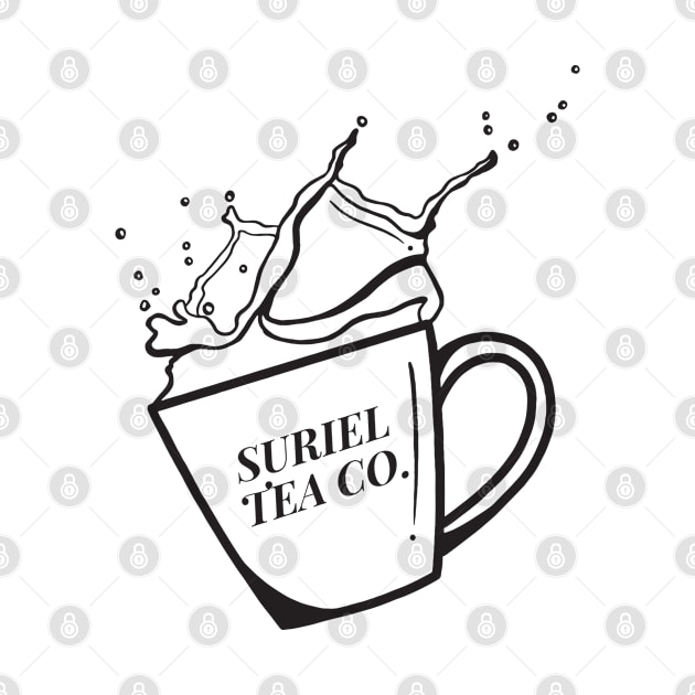 Suriel Tea Co Acotar Book SJM Merch Bookish by JDVNart