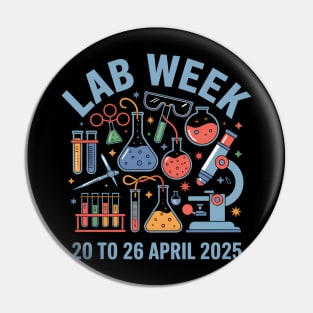 Funny Lab Week 2025 april Pin