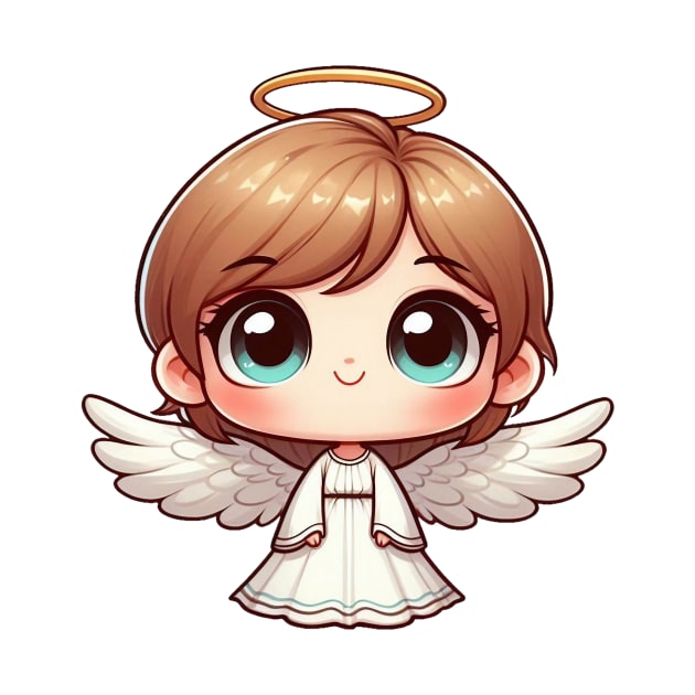 Cute Little Angel by Dmytro