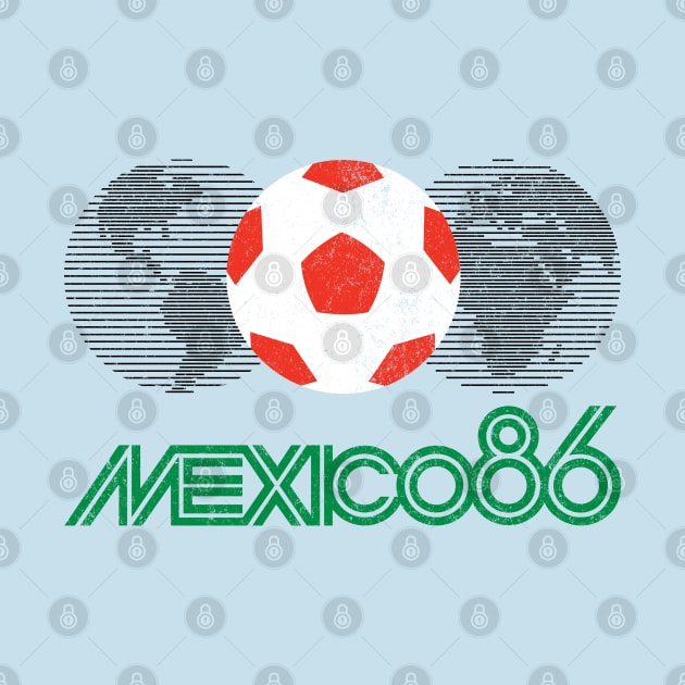 Mexico 86 - vintage logo by BodinStreet