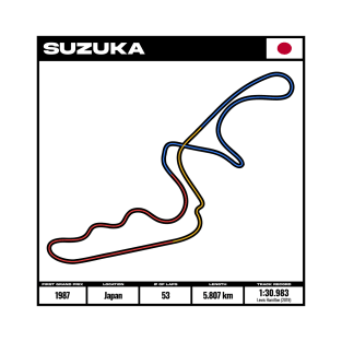 formula one circuit suzuka - formula one track - formula 1 track T-Shirt Hoodie T-Shirt T-Shirt T-Shirt